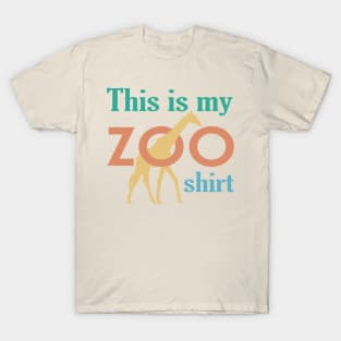 This is my zoo shirt T-Shirt